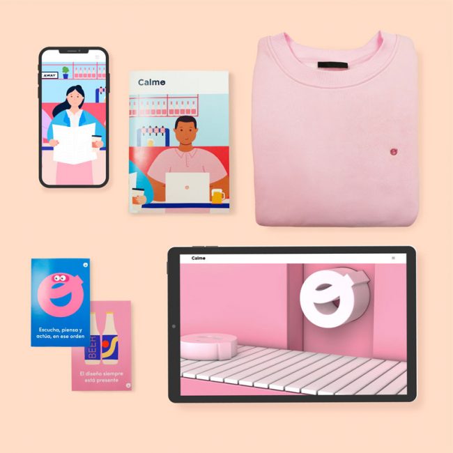 Marca y web de Calmo