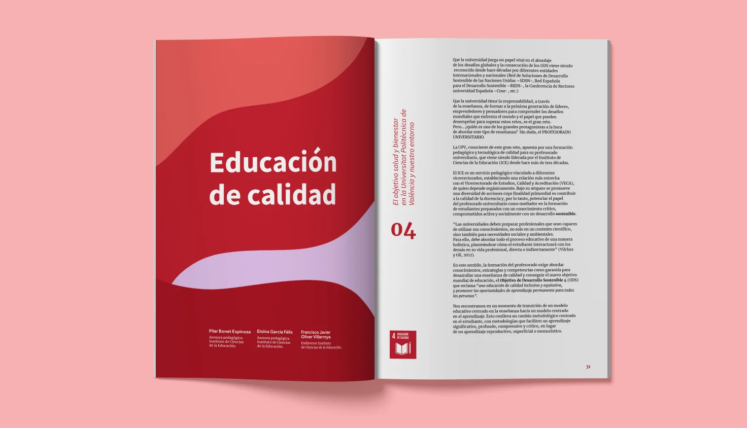 Ejemplo de tipografías aplicadas a un proyecto de diseño